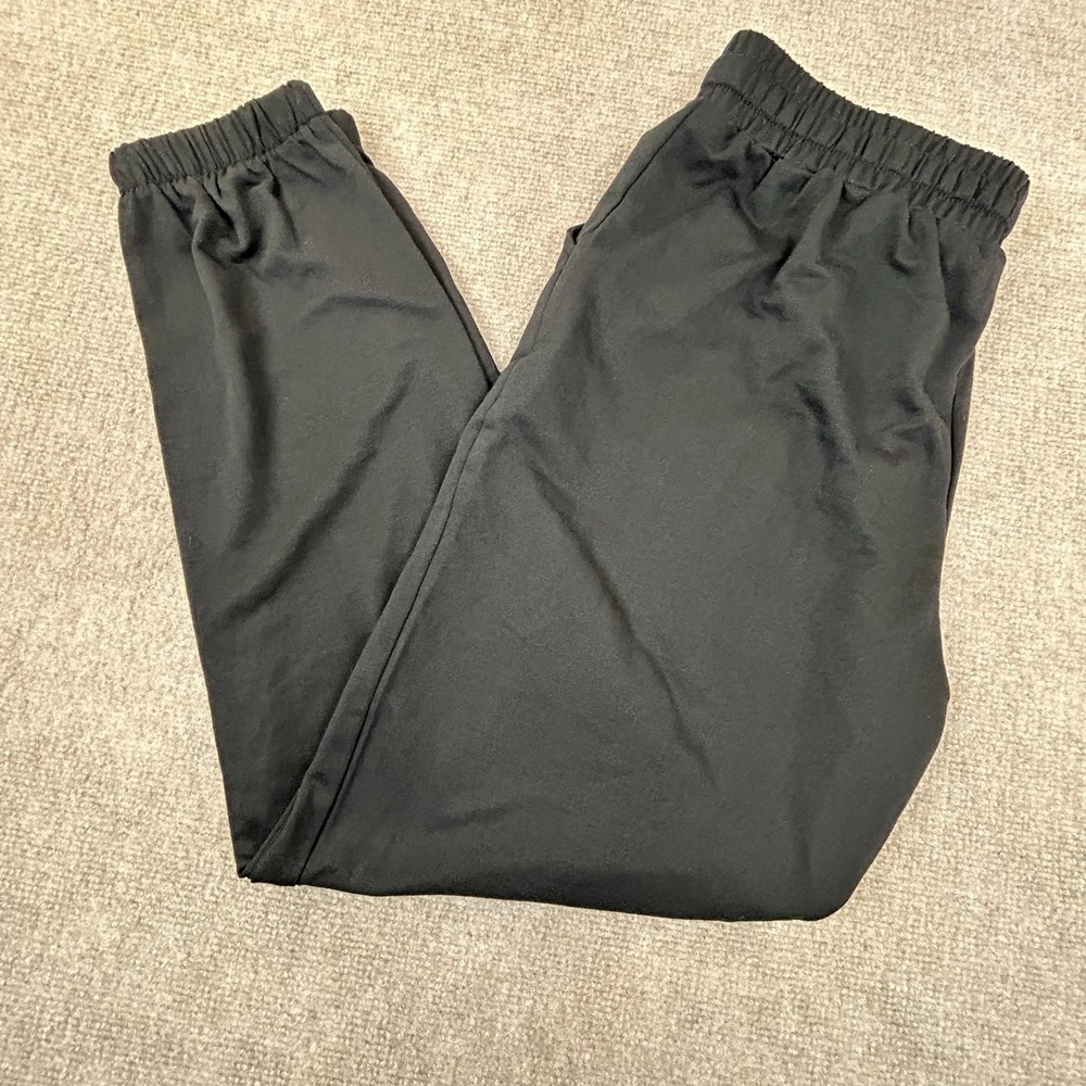 Automet‎ Sweatpants Womens Large Black Tapered Leg French Terry Lined Drawstring